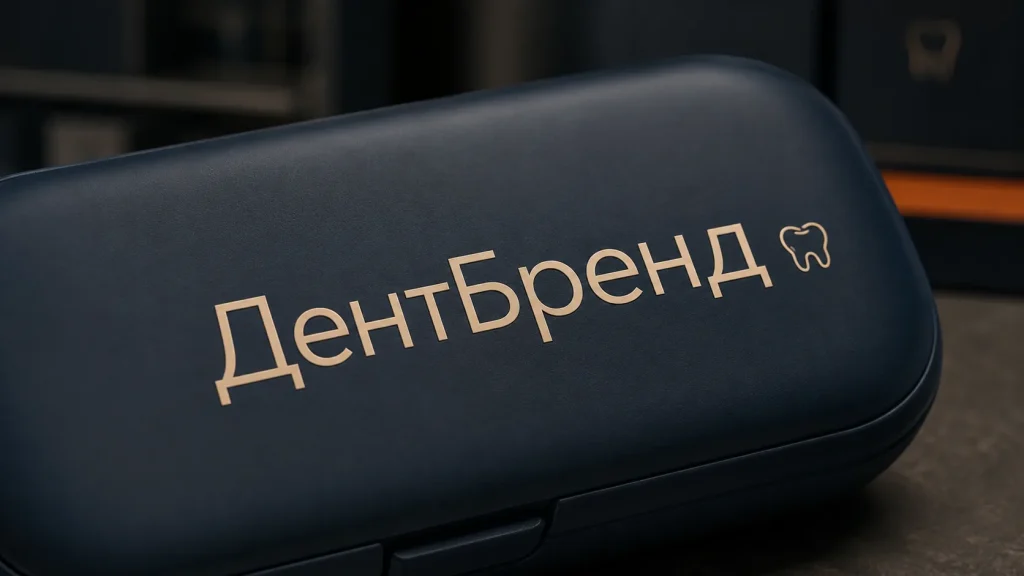 Футляр с логотипом ДентБренд